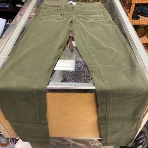 Paige Hunter Green Edgemont Pants - 23